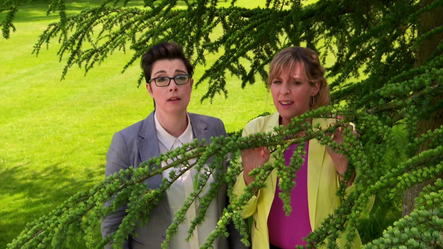 Mel and Sue took Paul's car for a 'joy ride'