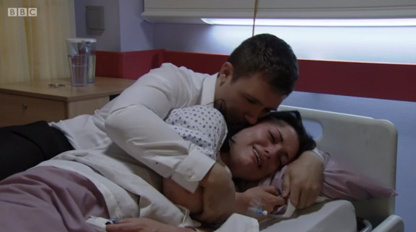 EastEnders Whitney and Dean Miscarriage 