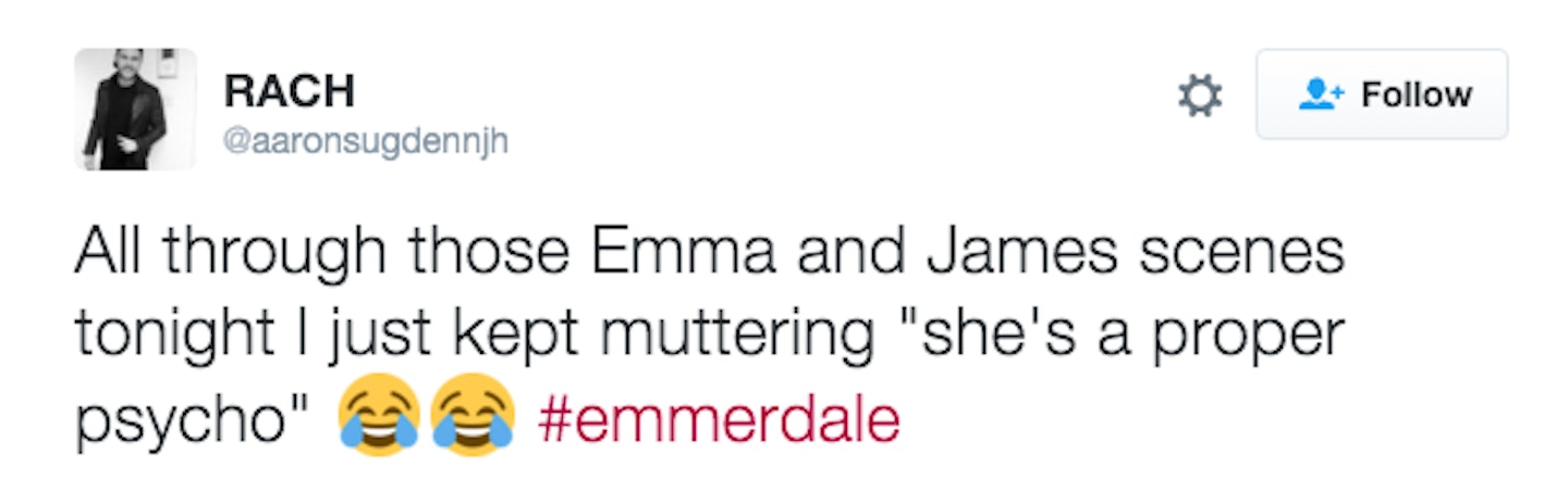 Emmerdale fans left devastated as Emma Barton kills cat tweets