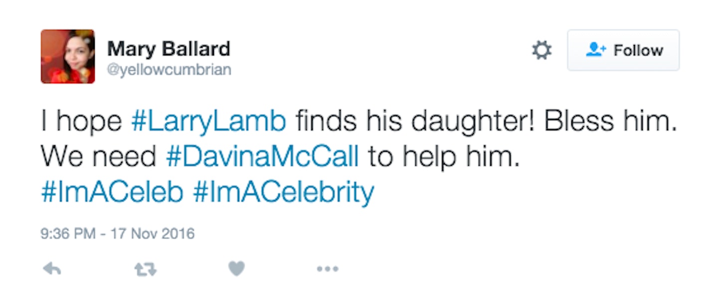 Larry lamb twitter