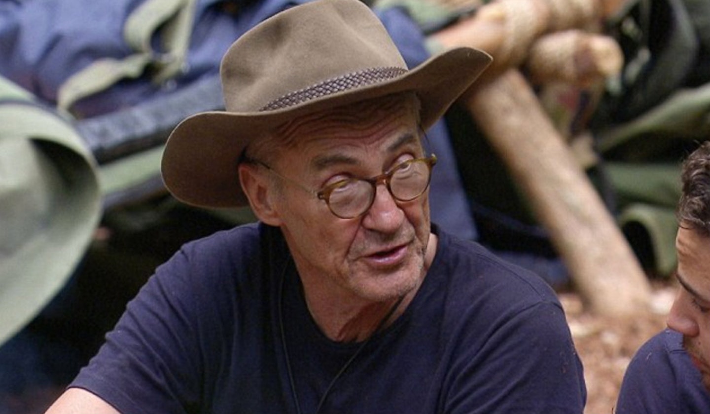 Im A Celeb heatwave Larry Lamb 