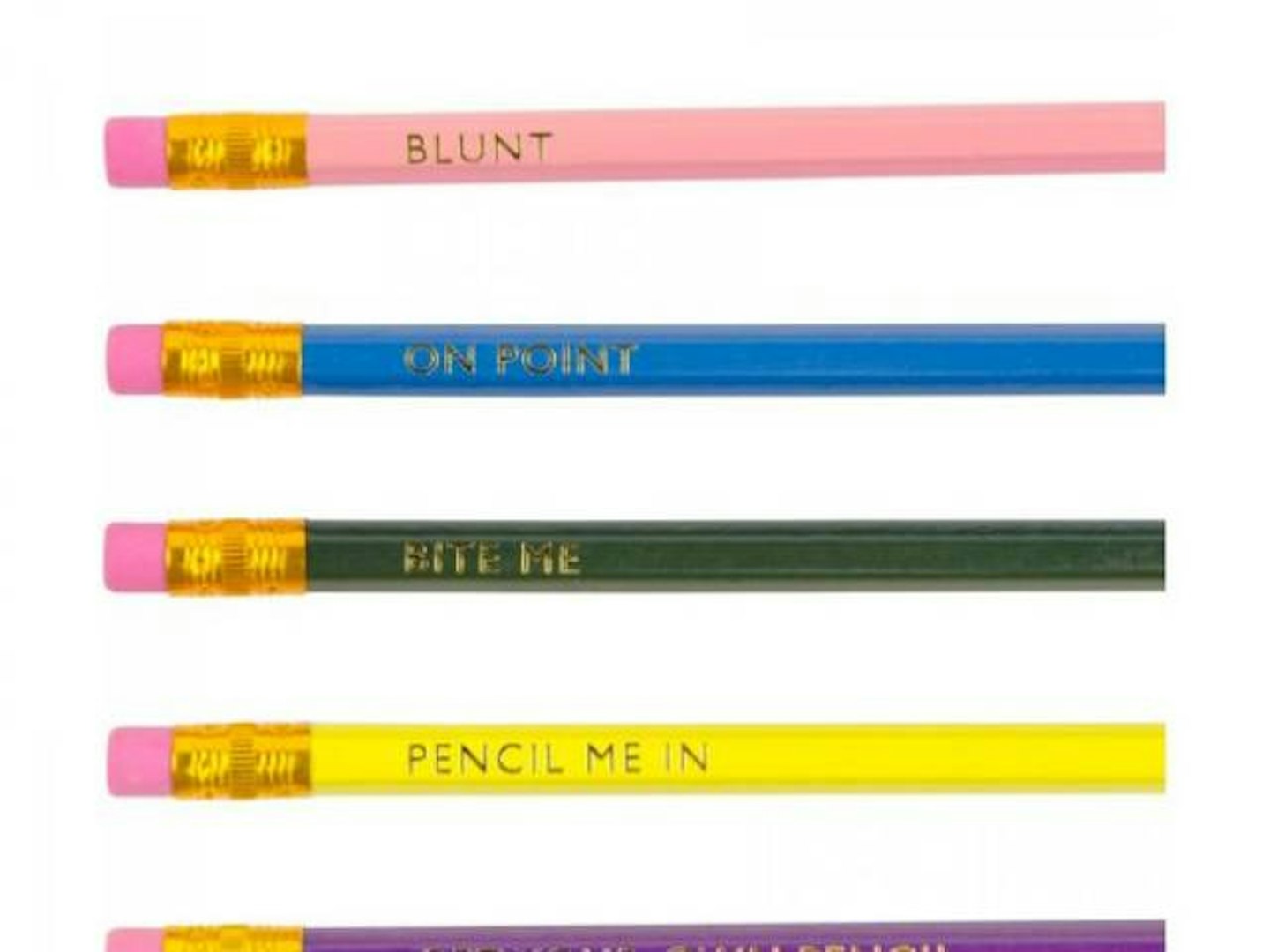 slogan pencils