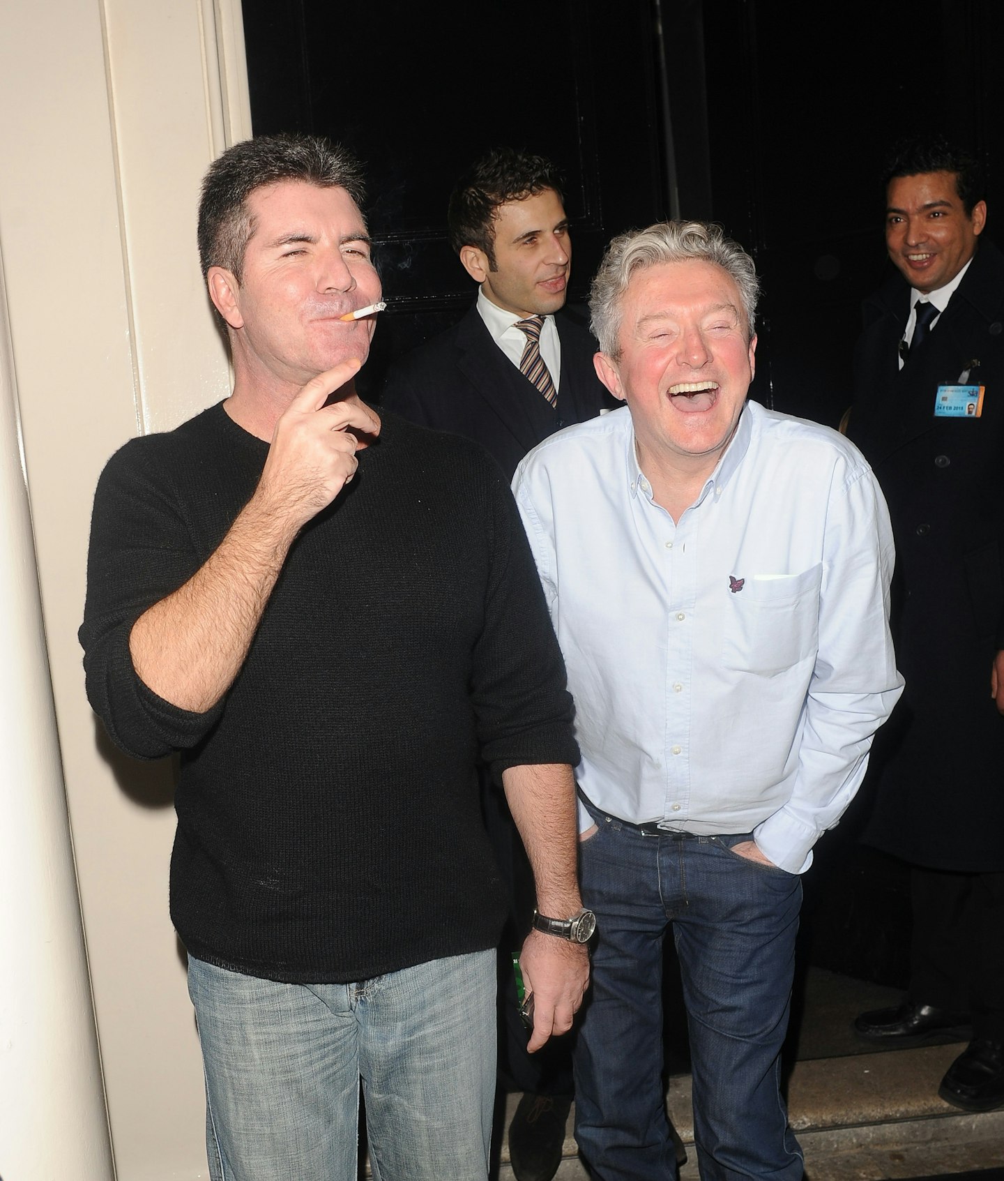 Louis Walsh Simon Cowell