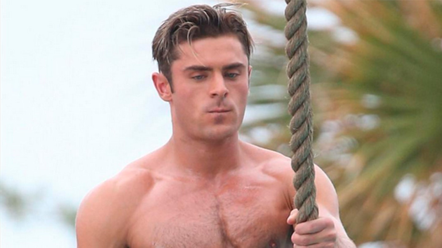 zac efron baywatch body pictures