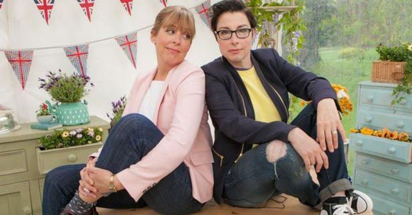 Mel and Sue GBBO