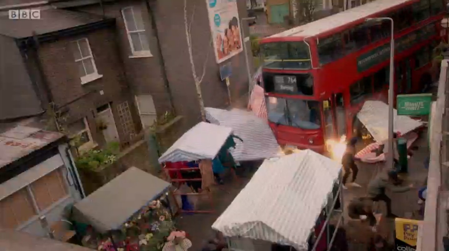 EastEnders bus crash