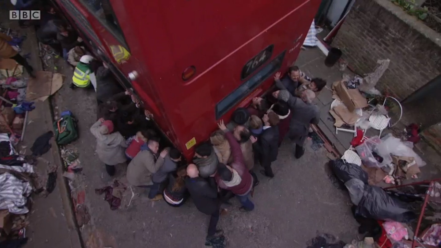EastEnders bus crash