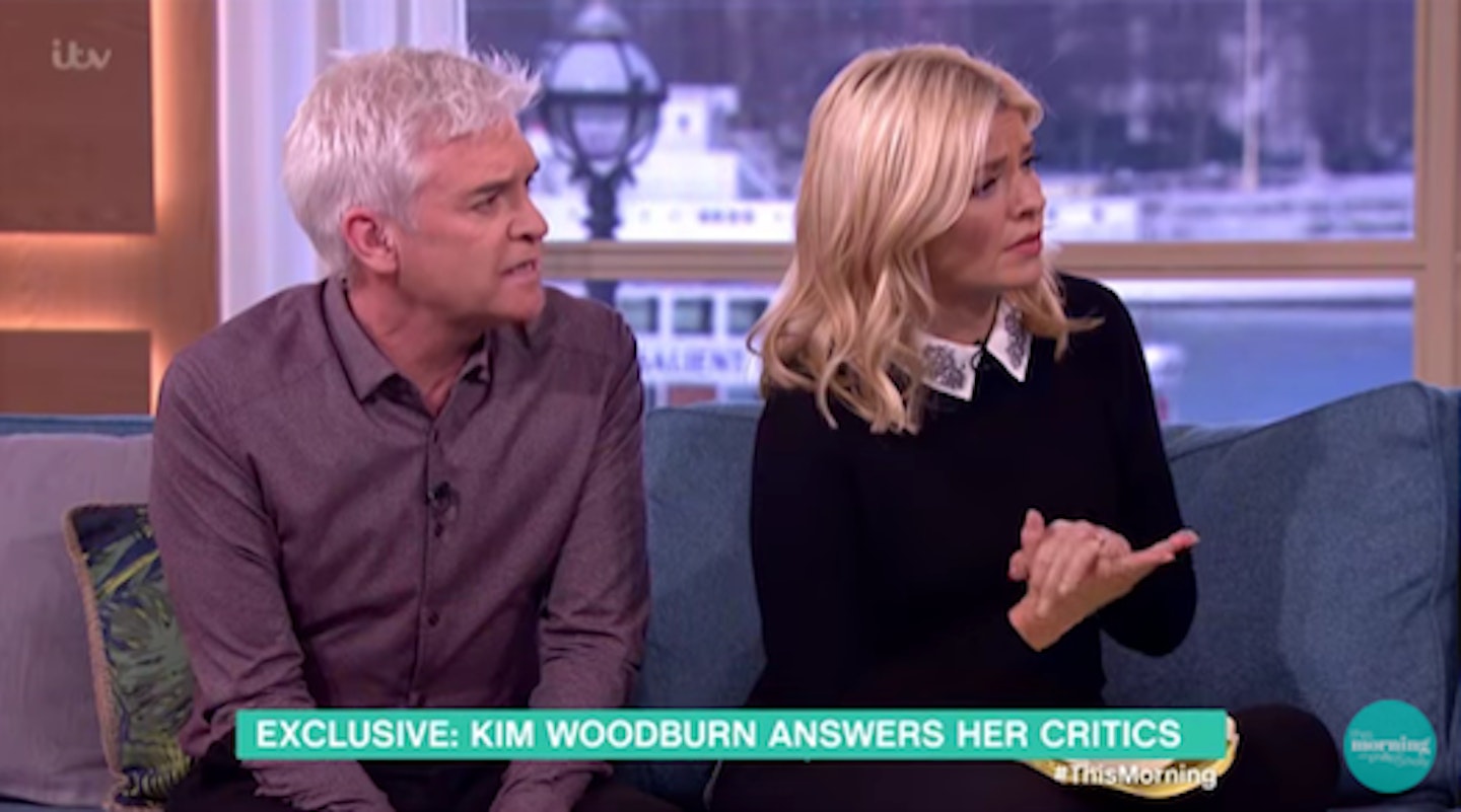 Kim Woodburn Phillip Scofield