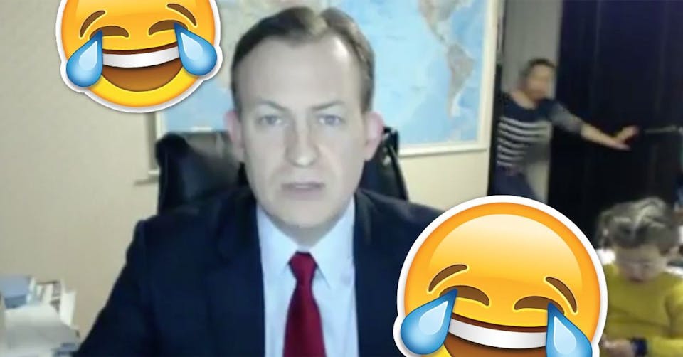 It S A Comedy Of Errors Hilarious Bbc Interview Dad Speaks Out It S A Comedy Of Errors Hilarious Bbc Interview Dad Speaks Out