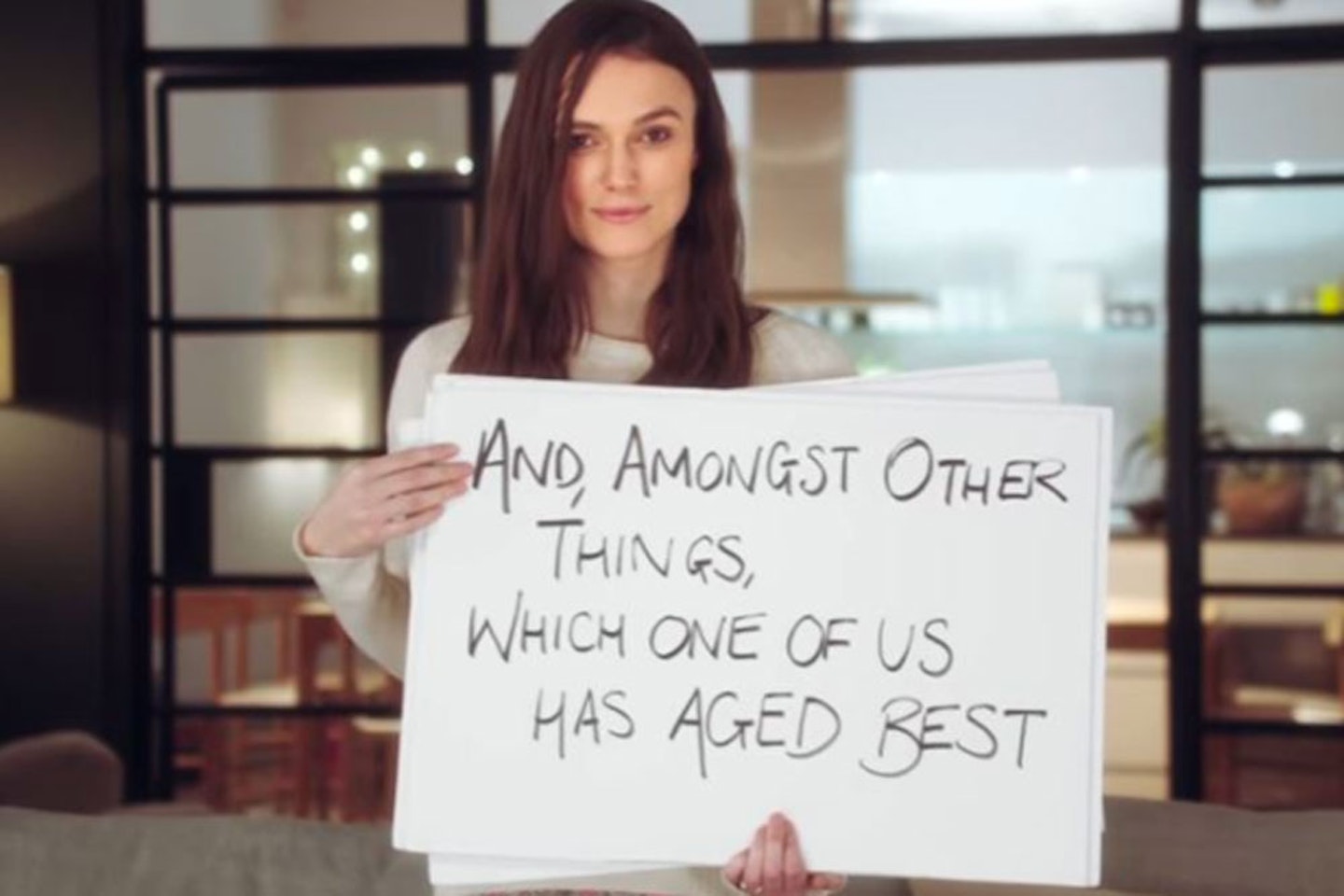 Keira Knightley in Love Actually 2 trailer