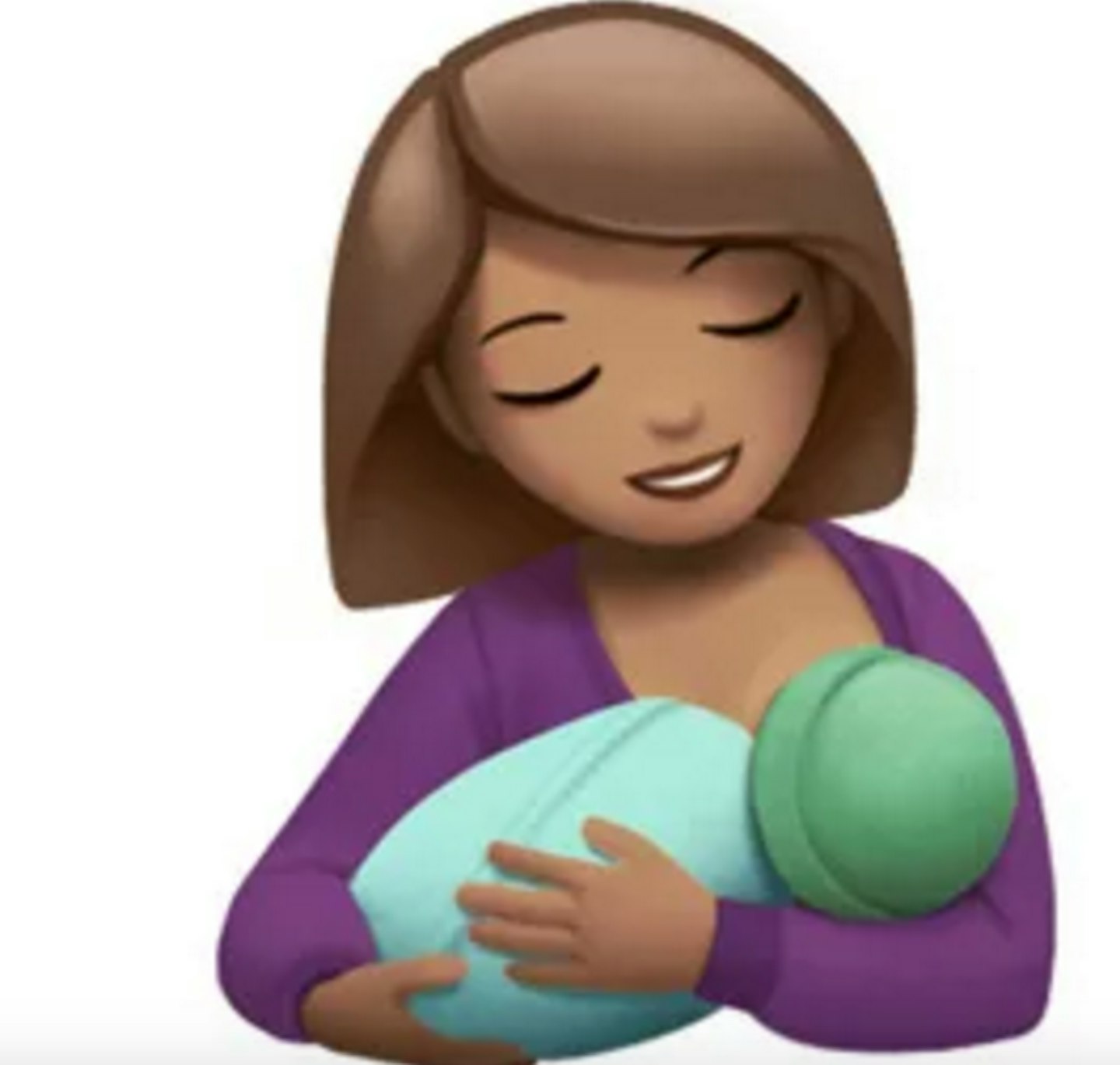 Breastfeeding woman