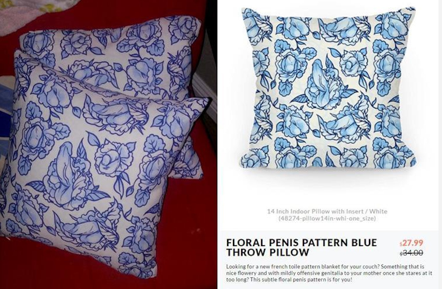 Penis cushion