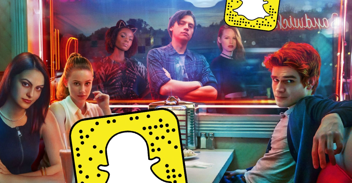 Riverdale cast Snapchat user names