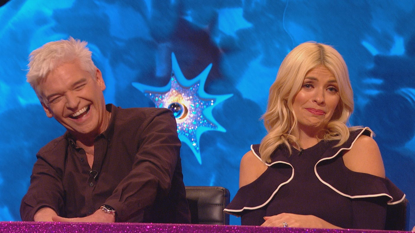 holly-willoughby-phillip-schofield-faces-tattooed-bum-matty-celebrity-juice