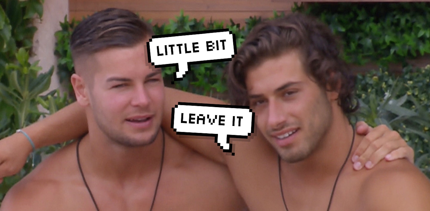 Love Island's Chris Hughes and Kem Cetinay