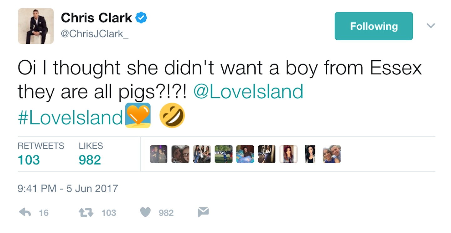 Love Island Twitter