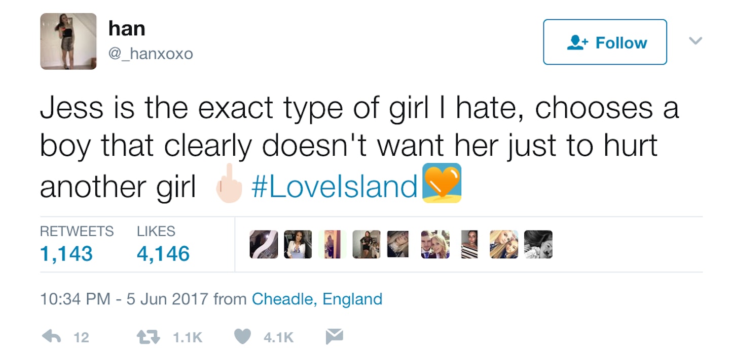 Love Island Twitter