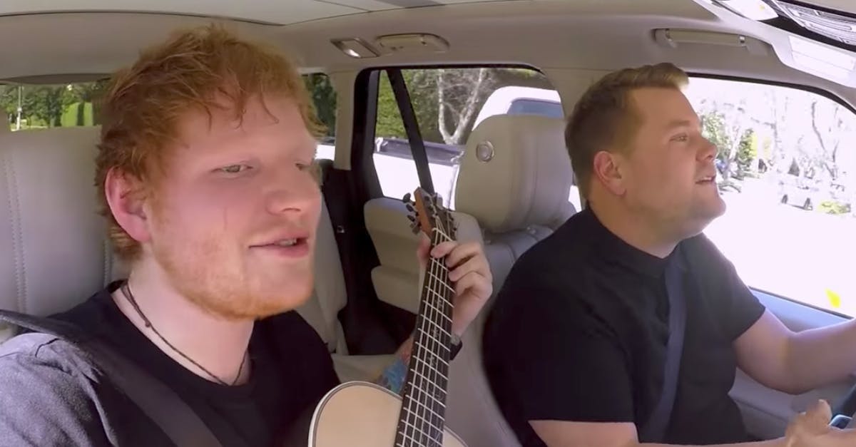 Ed Sheeran's Carpool Karaoke on The Late Late Show with James Corden's