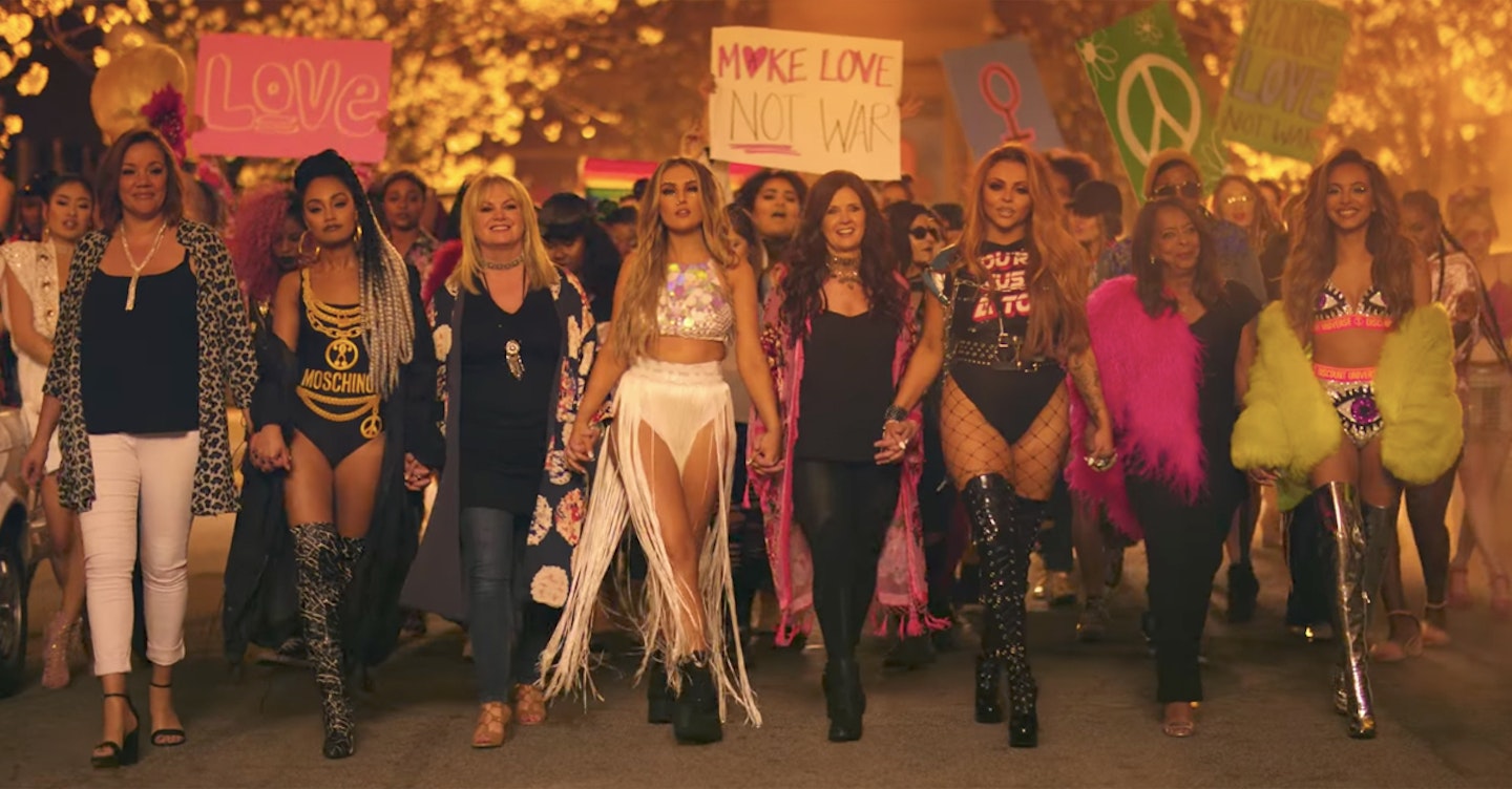 Little Mix and Stormzy Power music video