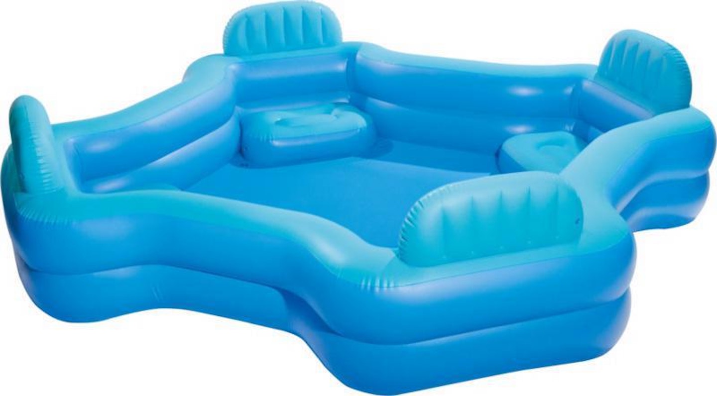 asda inflatable swimming pool summer