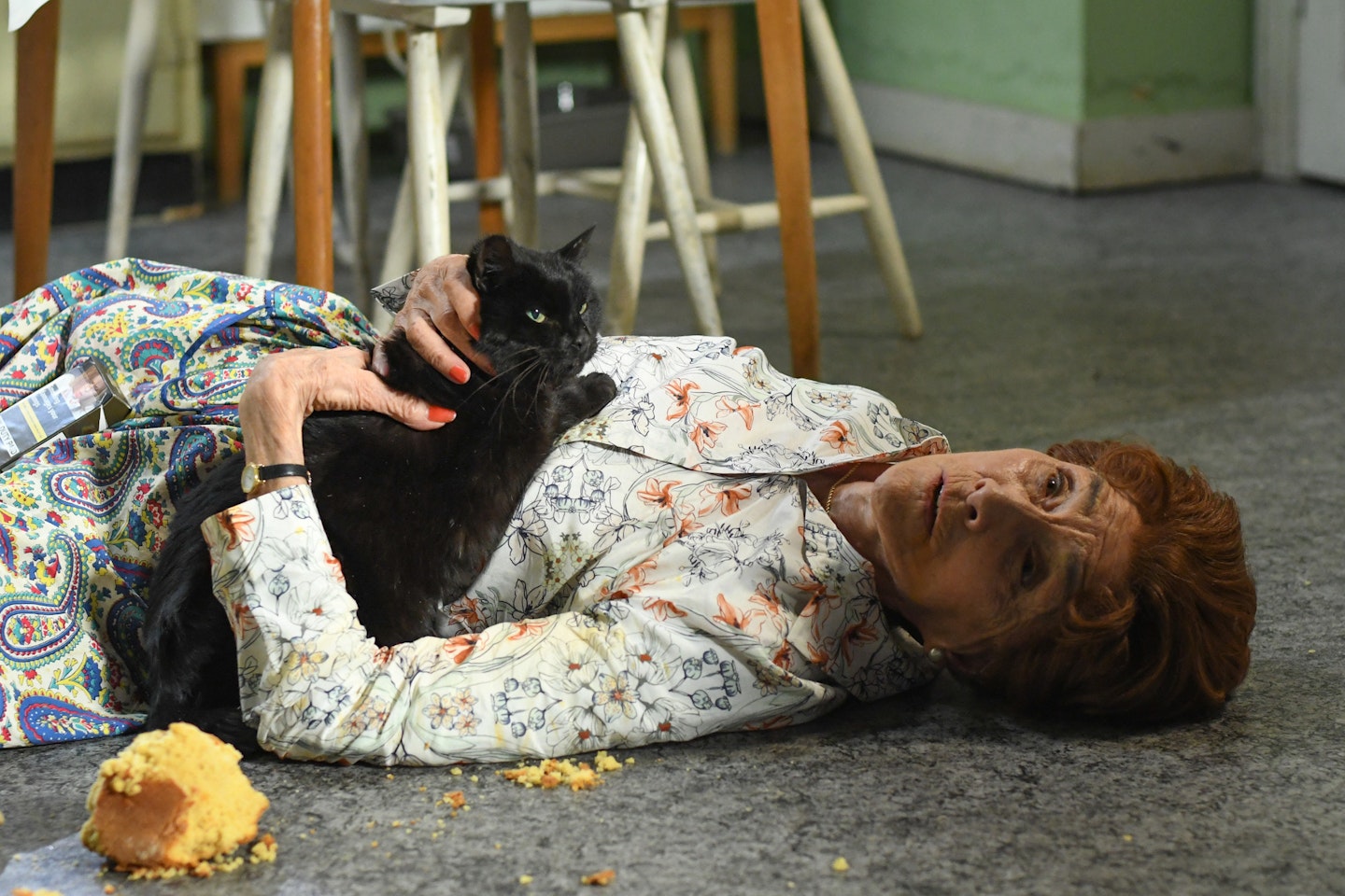 Dot Branning and Dave the cat