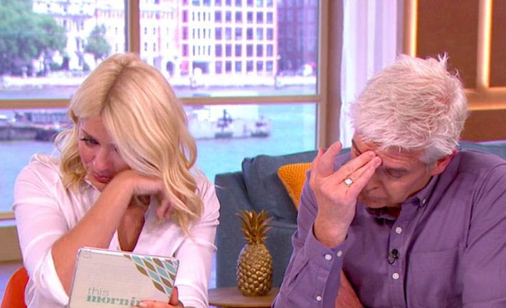 Holly Willoughby breaks down in tears on This Morning: "I'm so sorry"