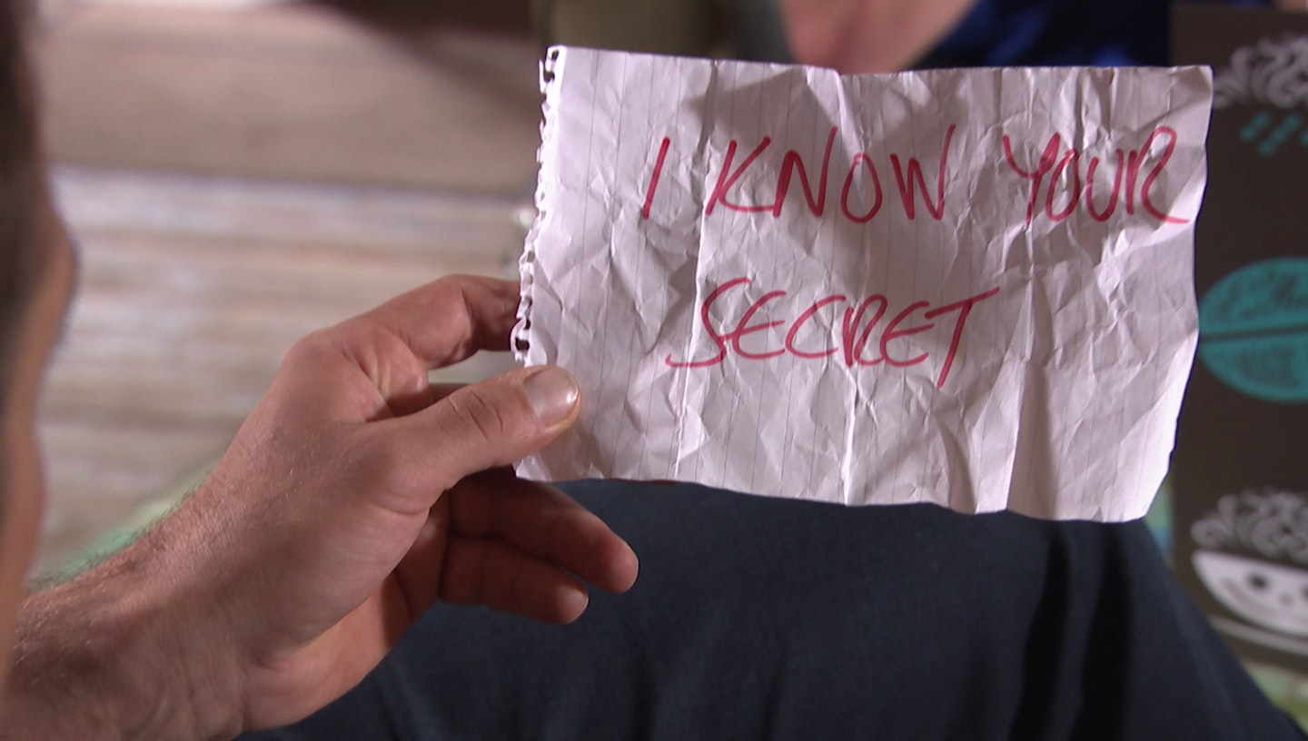 Stalker note Hollyoaks