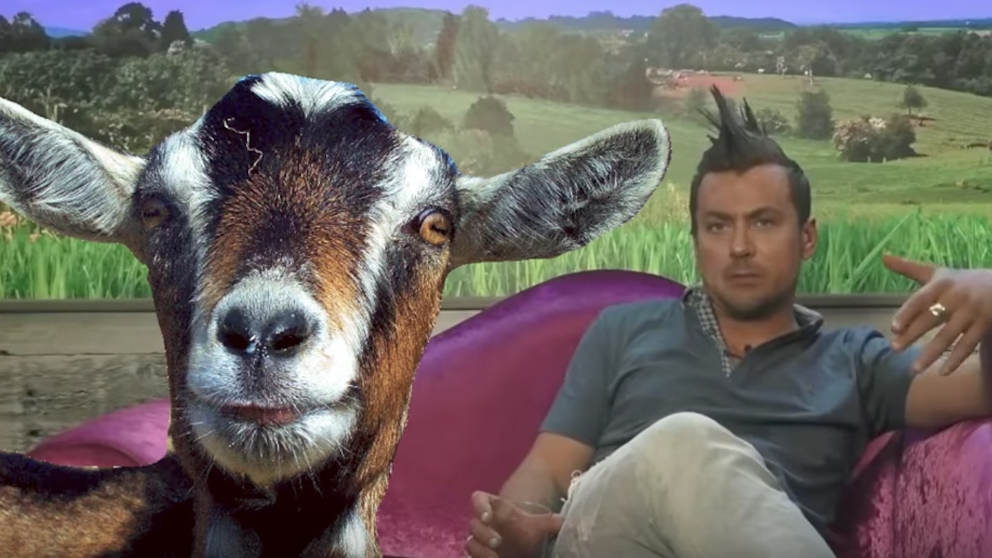 Paul Danan goat goating goading Celebrity Big Brother 2017 CBB