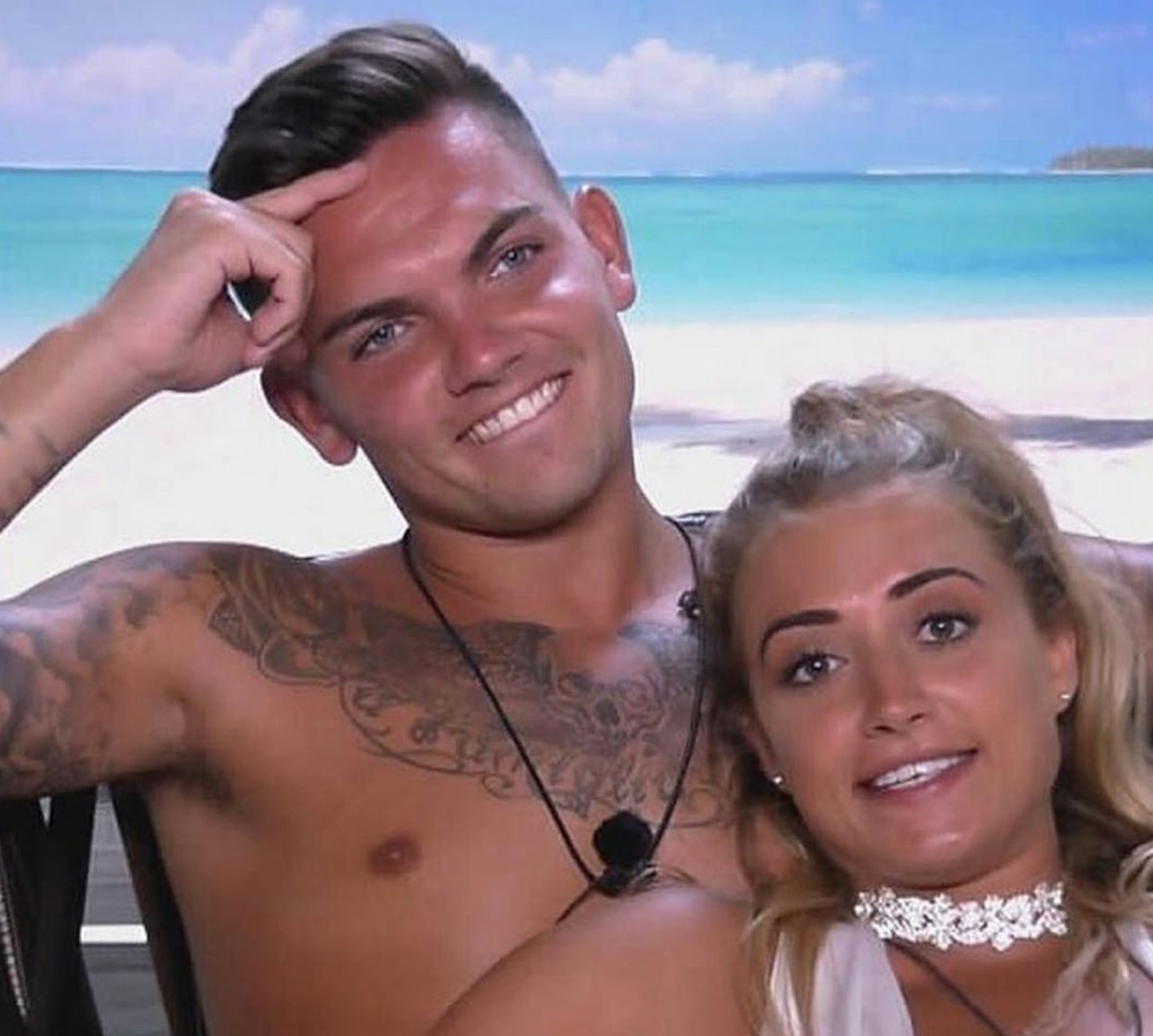 Sam Gowland Georgia Harrison Love Island 2017