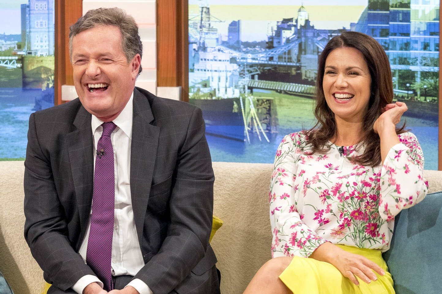 Piers Morgan And Susanna Reid To Return To Good Morning Britain Next Monday