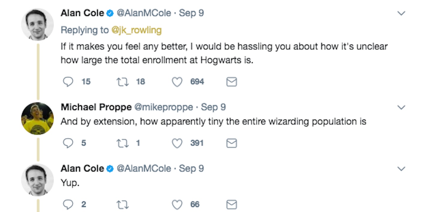 Harry Potter question