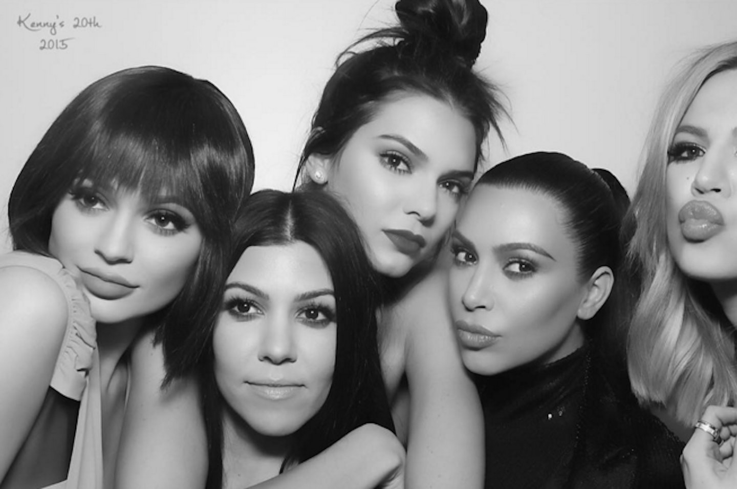 kendall jenner, kim kardashian, kylie jenner, khloe kardashian, kourtney kardashian, photobooth, keeping up with the kardashians