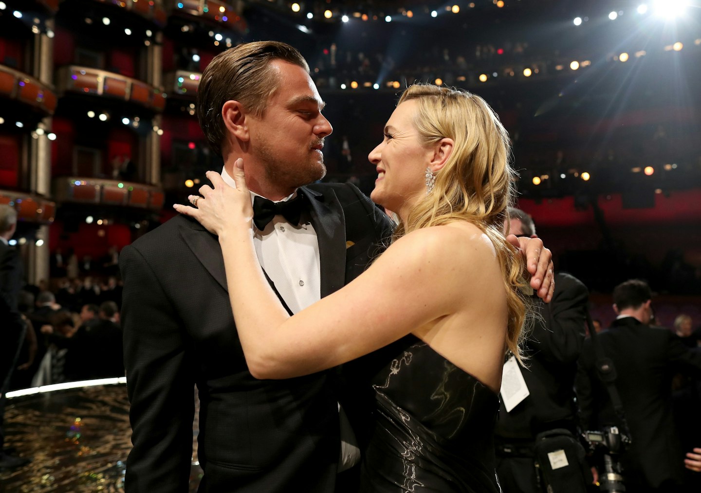 leonardo dicaprio kate winslet