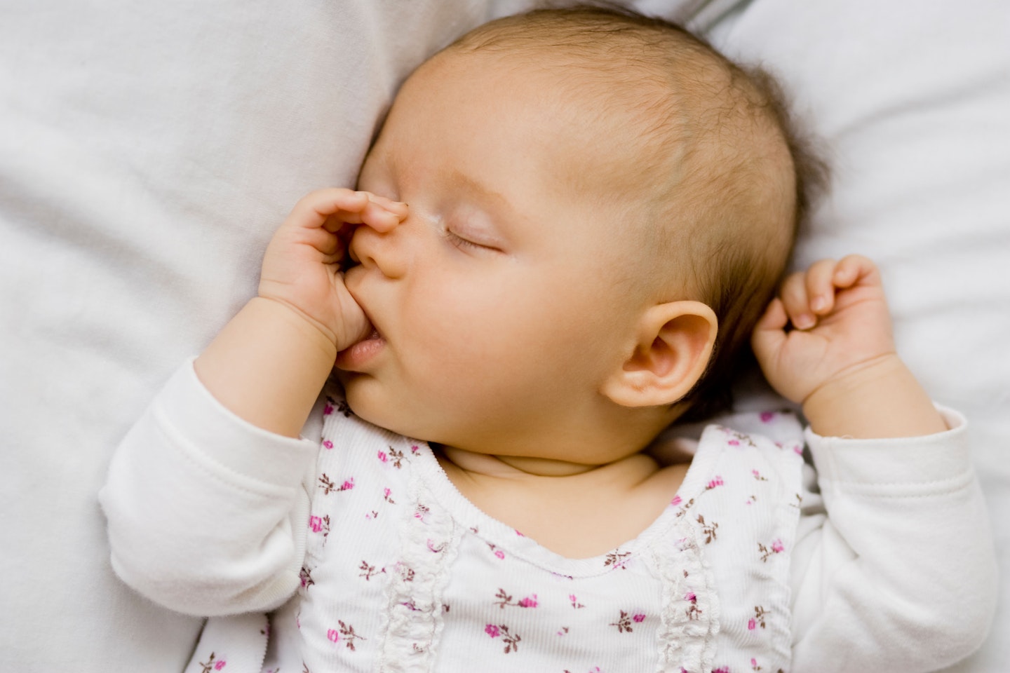 Parents with newborn baby