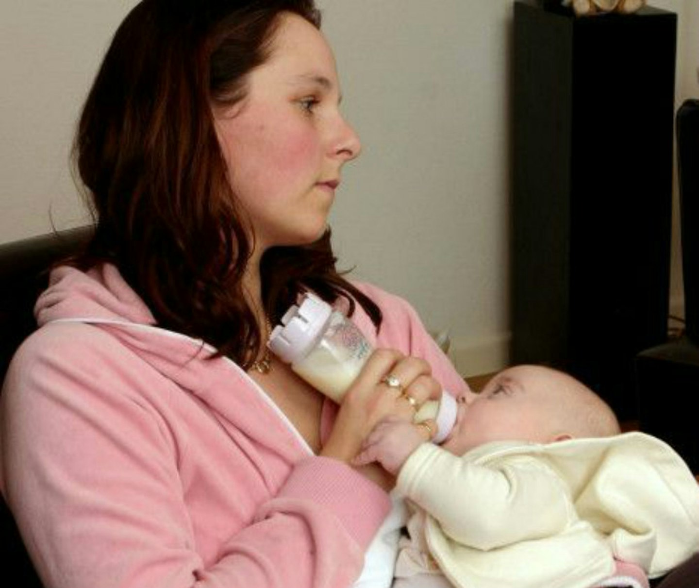 Mother suffering with post natal depression