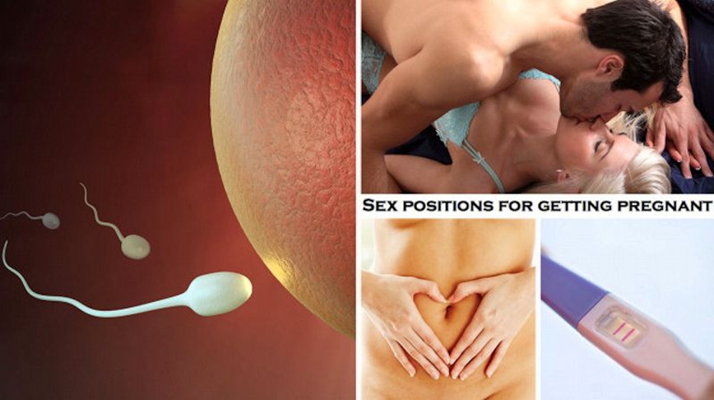 Sex positions guide for getting pregnant