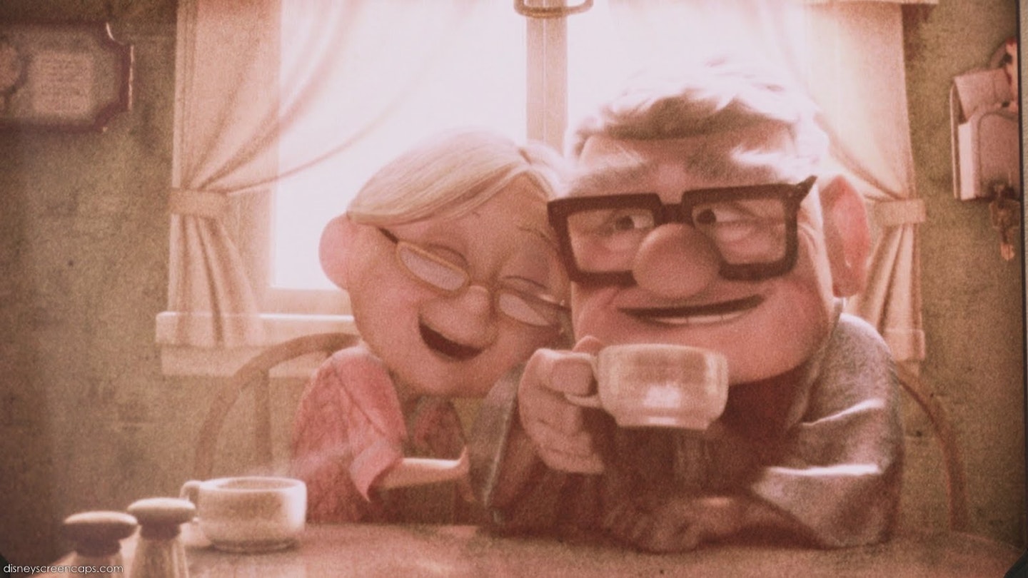 disney's carl and ellie from up