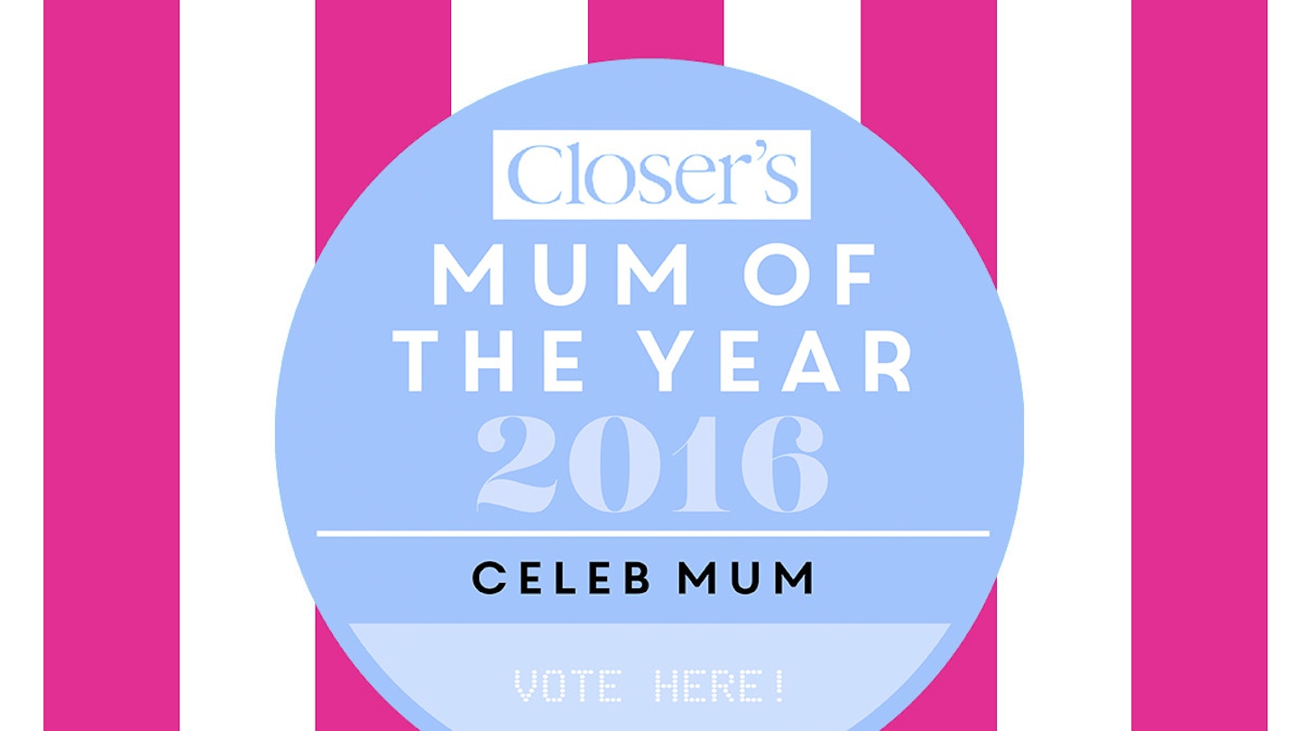 celeb mum of the year