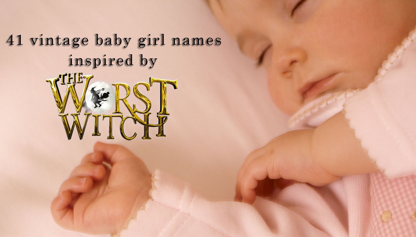 worst witch baby girl names vintage