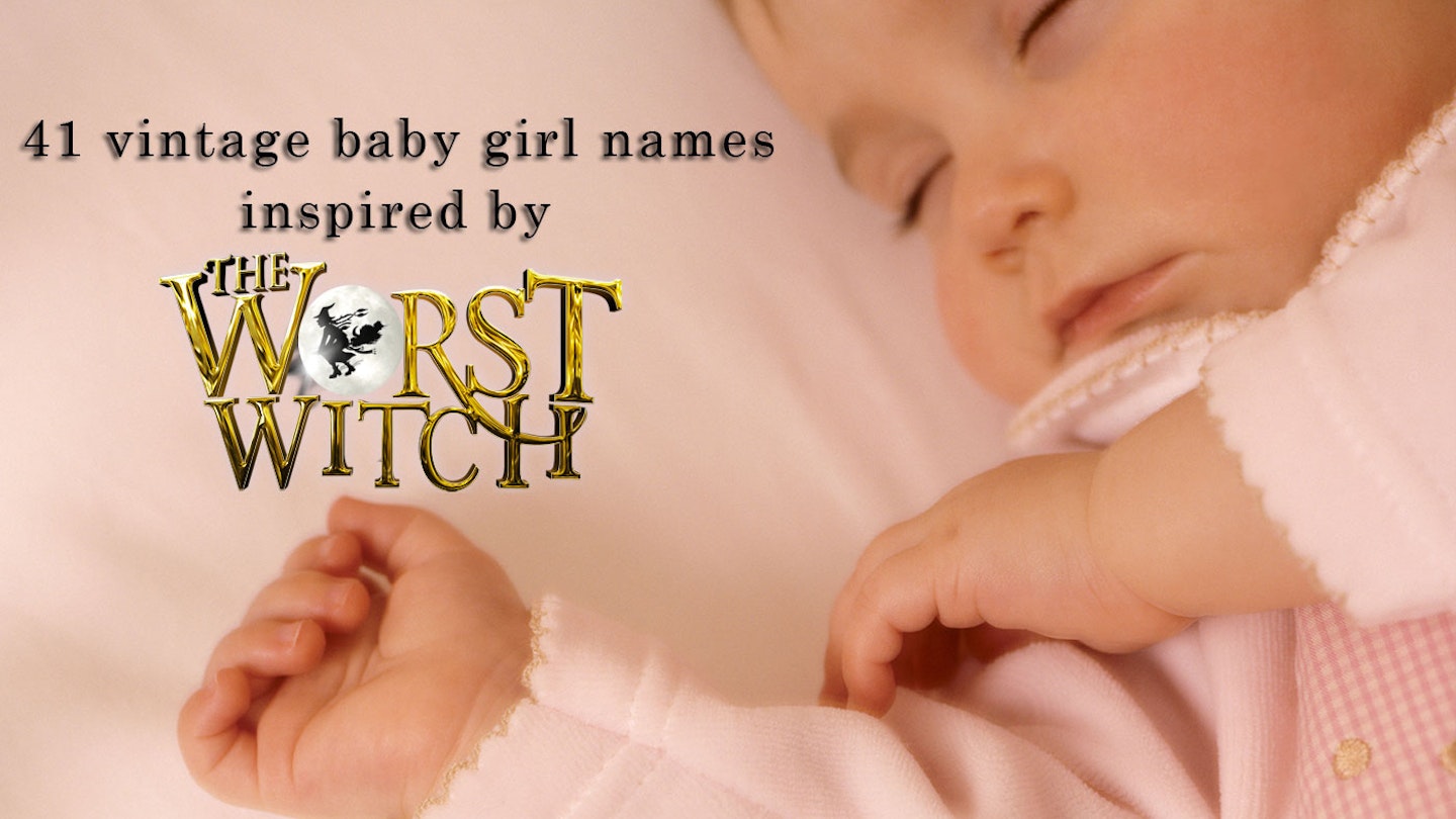 worst witch baby girl names vintage