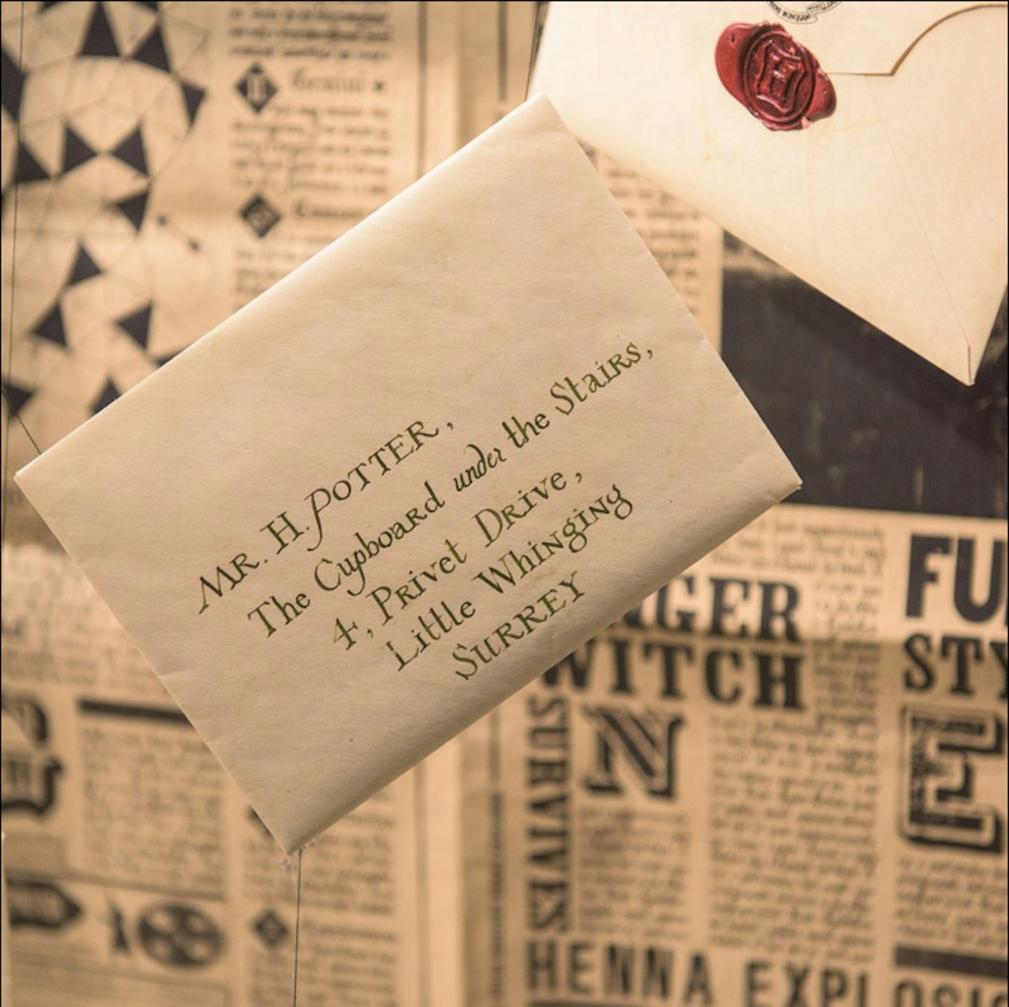 harry potter hogwarts letter