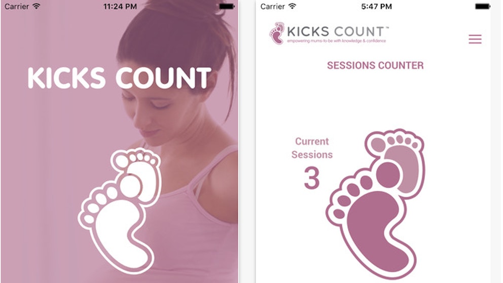New Kicks Count app helps mums-to-be track movements to prevent stillbirth