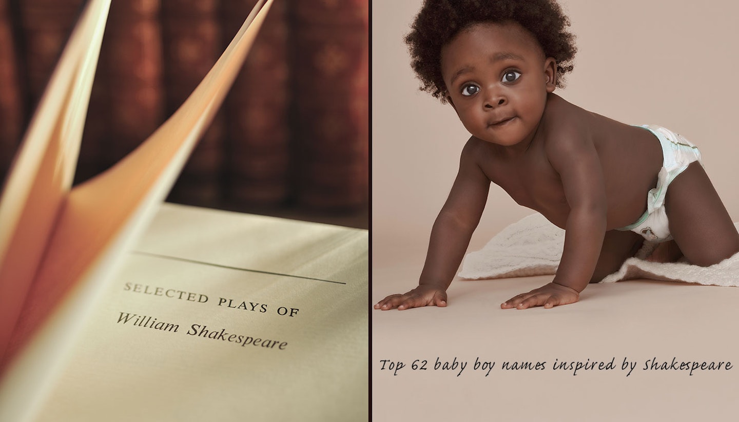 Baby boy names inspired by Shakespeare