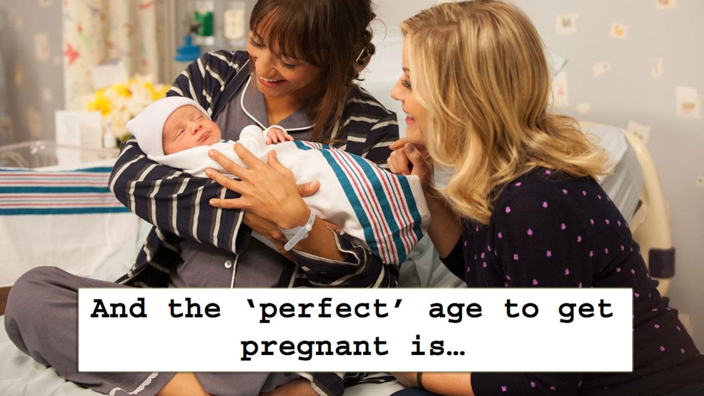 The perfect age to have a baby
