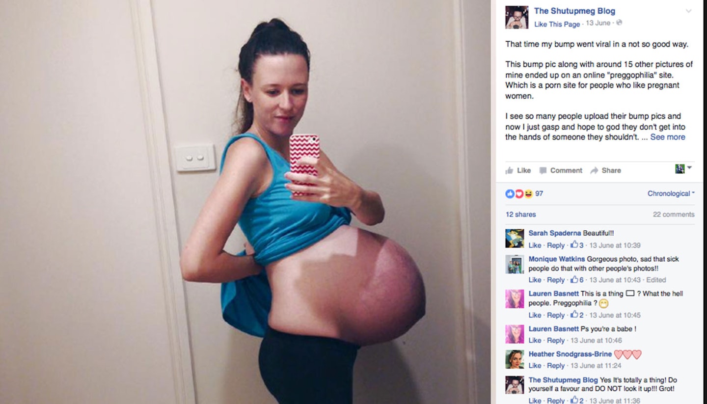 Pregnant Baby - My baby bump selfies were stolen for sick preggophilia site' - Closer |  Family | Closer