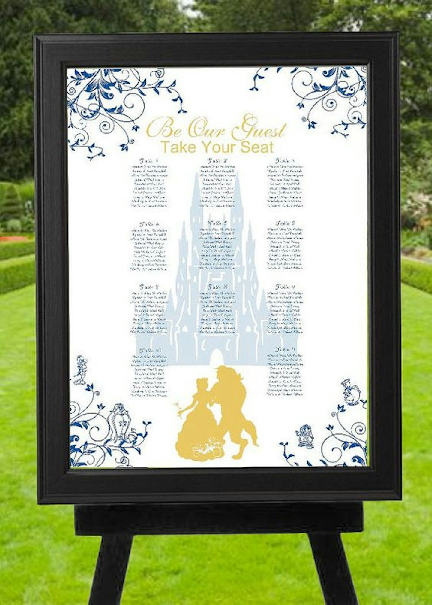 Beauty and the Beast wedding