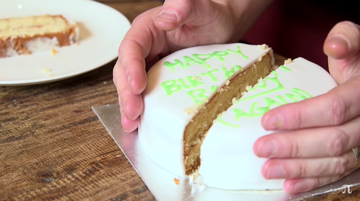 Cutting a cake how to