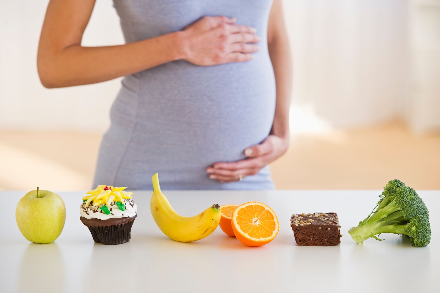 Healthy pregnant mum