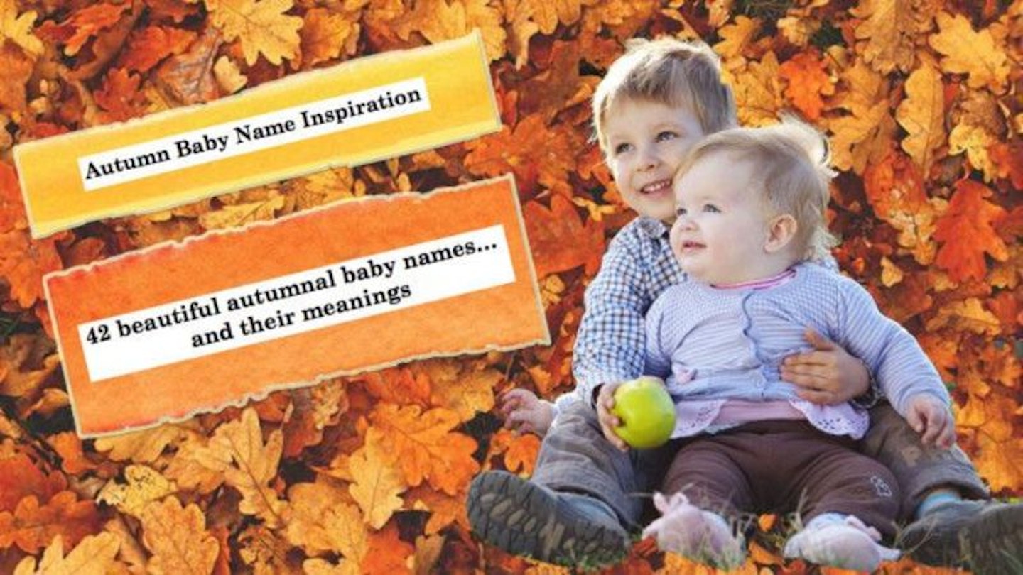 Autumn baby names