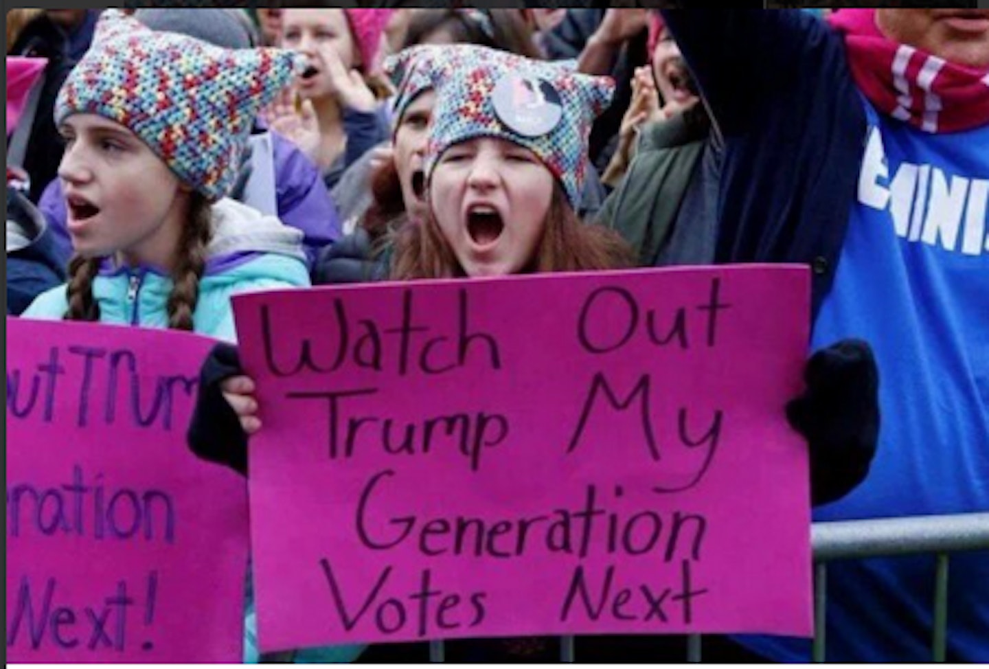 Womens March Banner